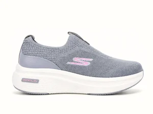 Skechers - Go Run - Slip-Ins Women's Shoes - Grey/Pink